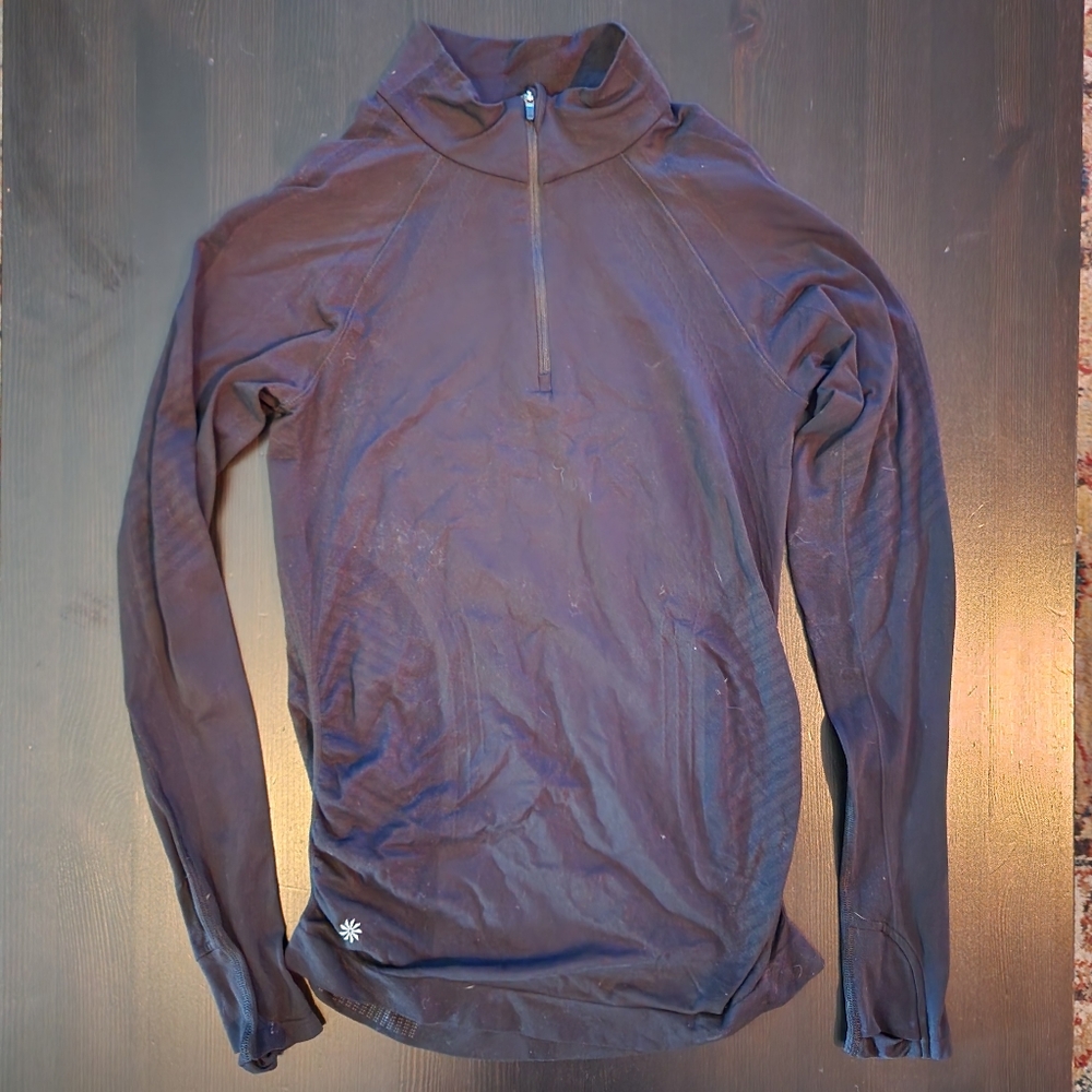 Athleta Speed Light Half Zip Long Sleeve